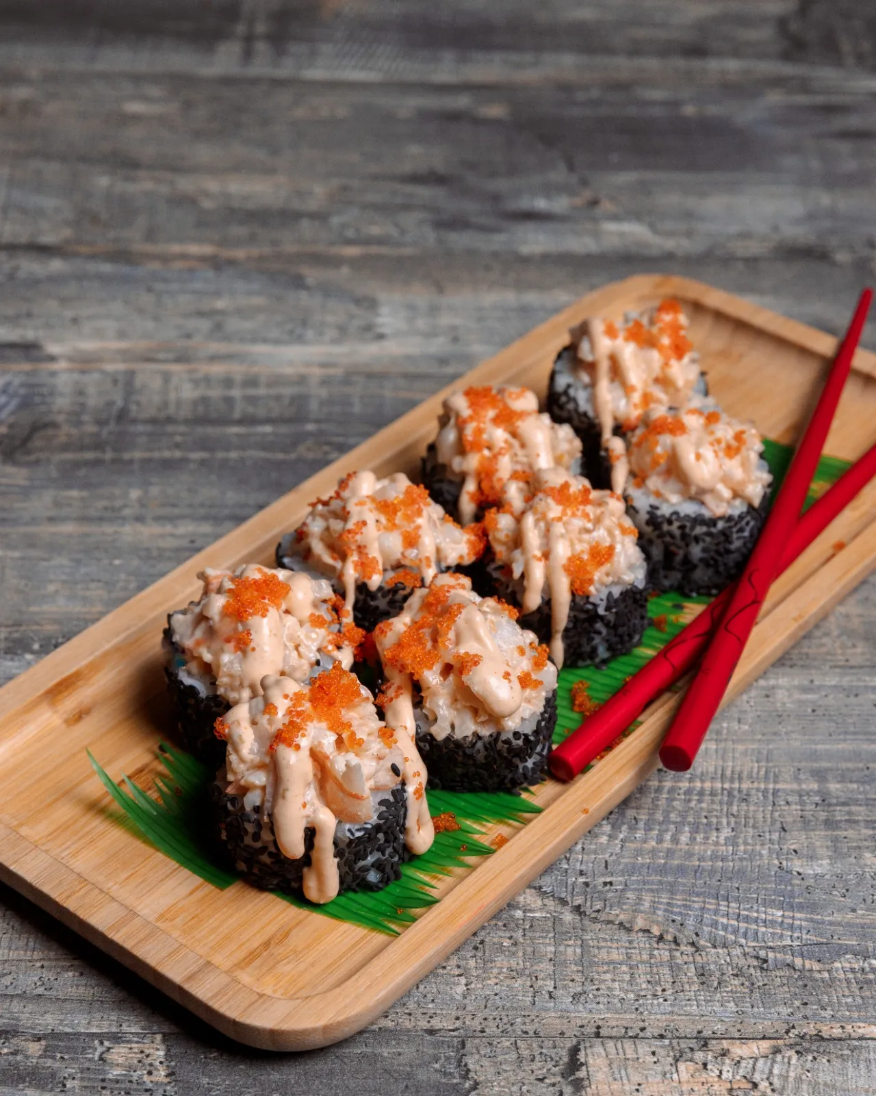  Կծու ծովախեցգետնի Ռոլլ